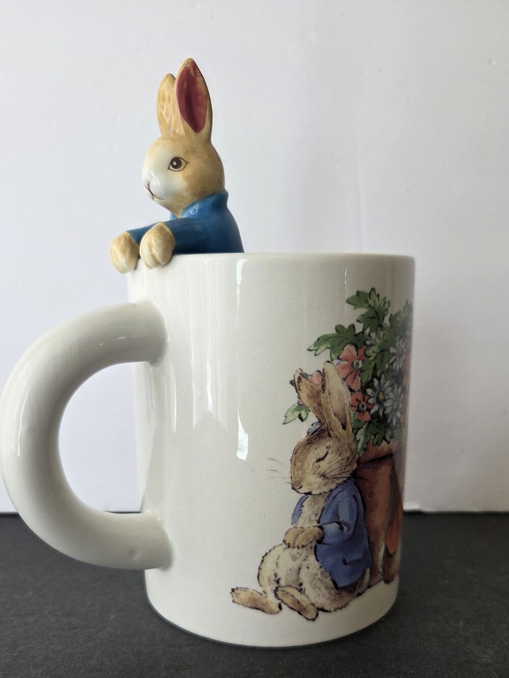 World of Peter Rabbit 3D Figural Mug Beatrix Potter Ceramic Coffee Tea Mug